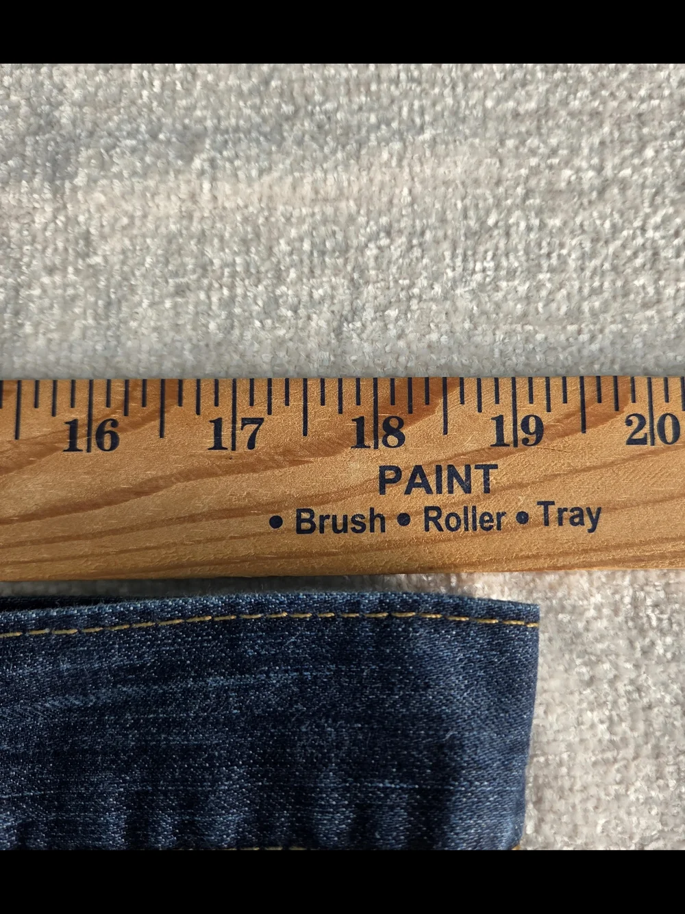 Levi's 514 Straight Fit Jeans Men's 36x34 Dark Wash WaterLess Stretch Denim Blue